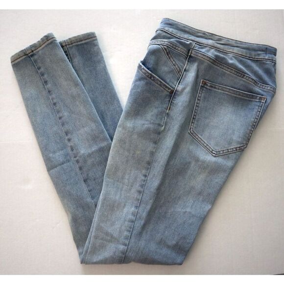 We The Free OB1036256 Women's Sz 25 Light Wash CRVY High Rise Denim Jeans - Picture 11 of 12